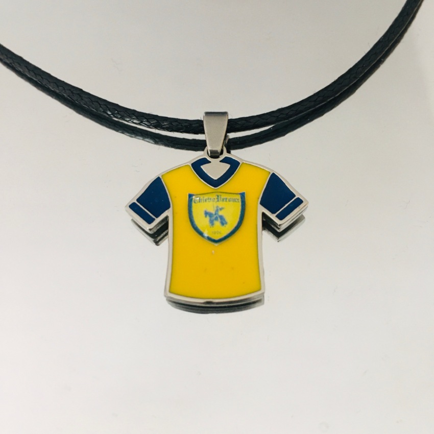 Pendente Chievo Verona em malha de aço  