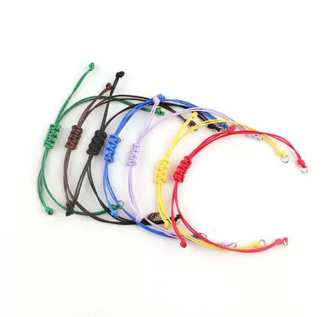 Bracelet VTT en acier avec lanière de couleur au choix  