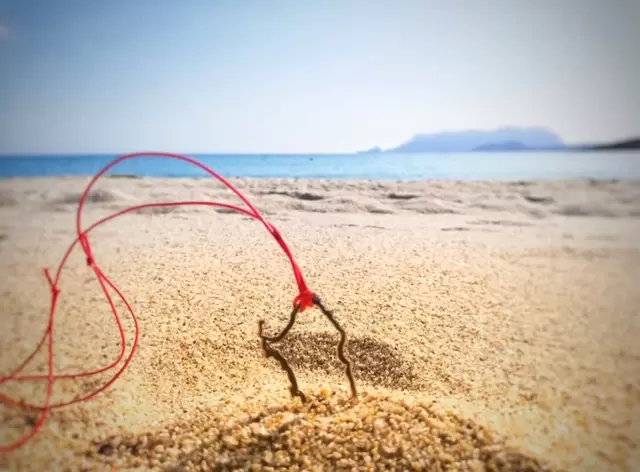 Silhouette von Sardinien Stahlanhänger  