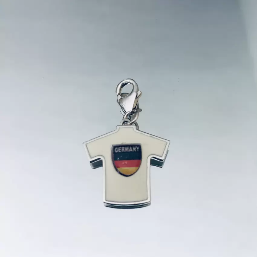 Deutschland 925 Silber Mesh Charm  