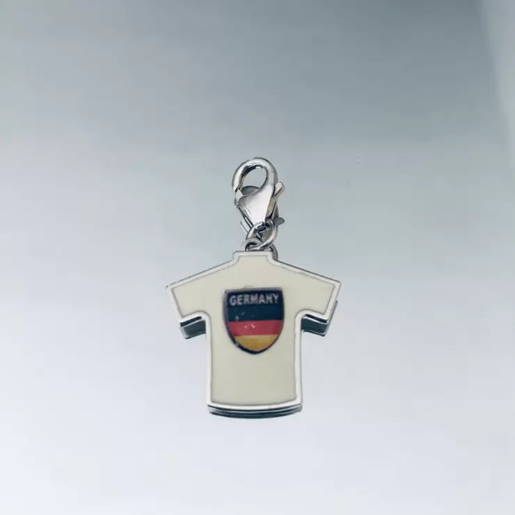 Charm maglia Germania in argento 925