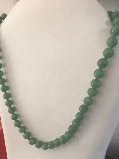 Aventurine stone necklace  