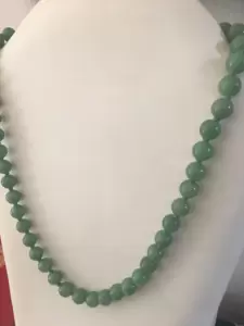 Collier en pierre d'aventurine 